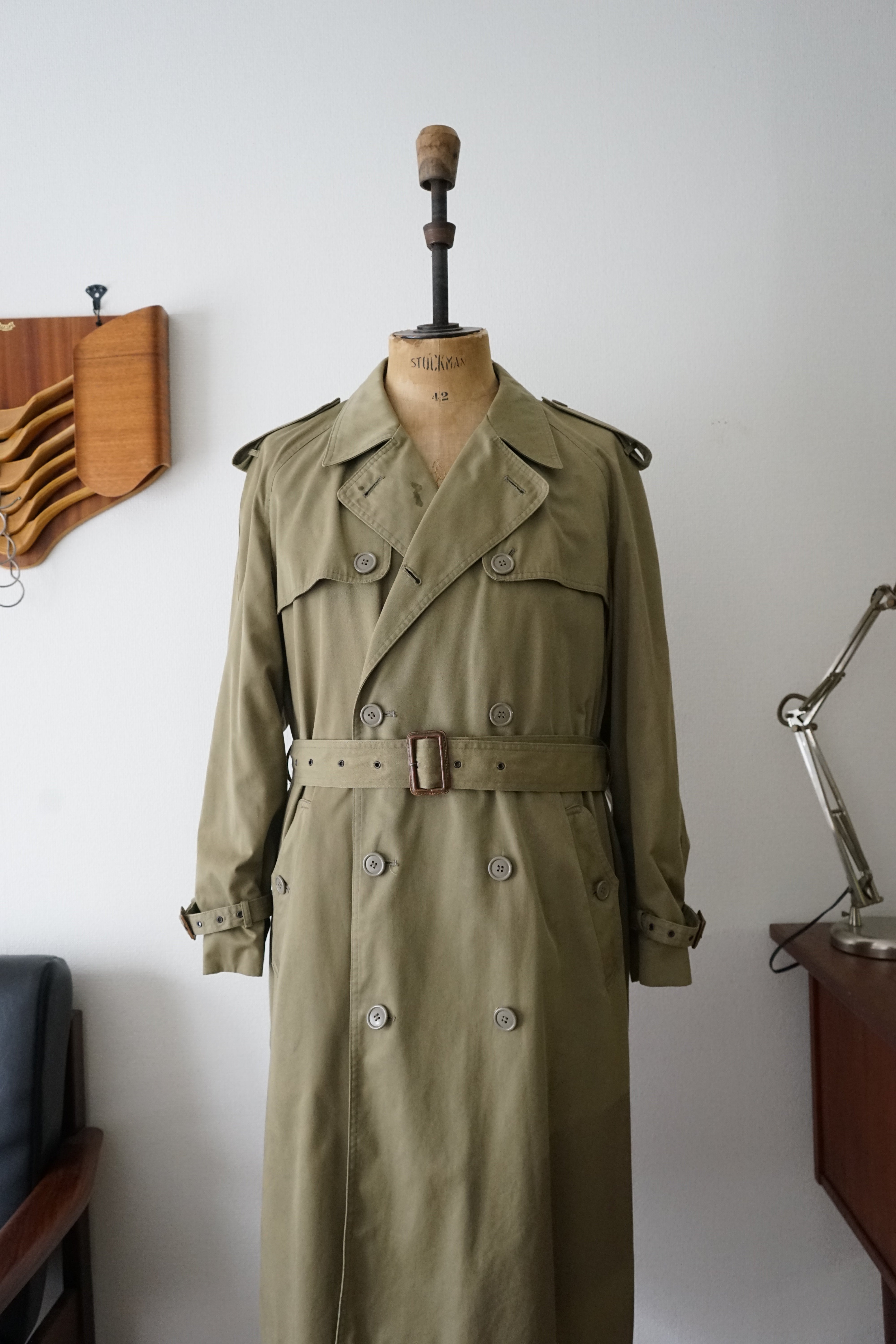 vintage Saintlaurent トレンチコート 1970s Yves Saint Laurent Classic Trench Coat – comáme