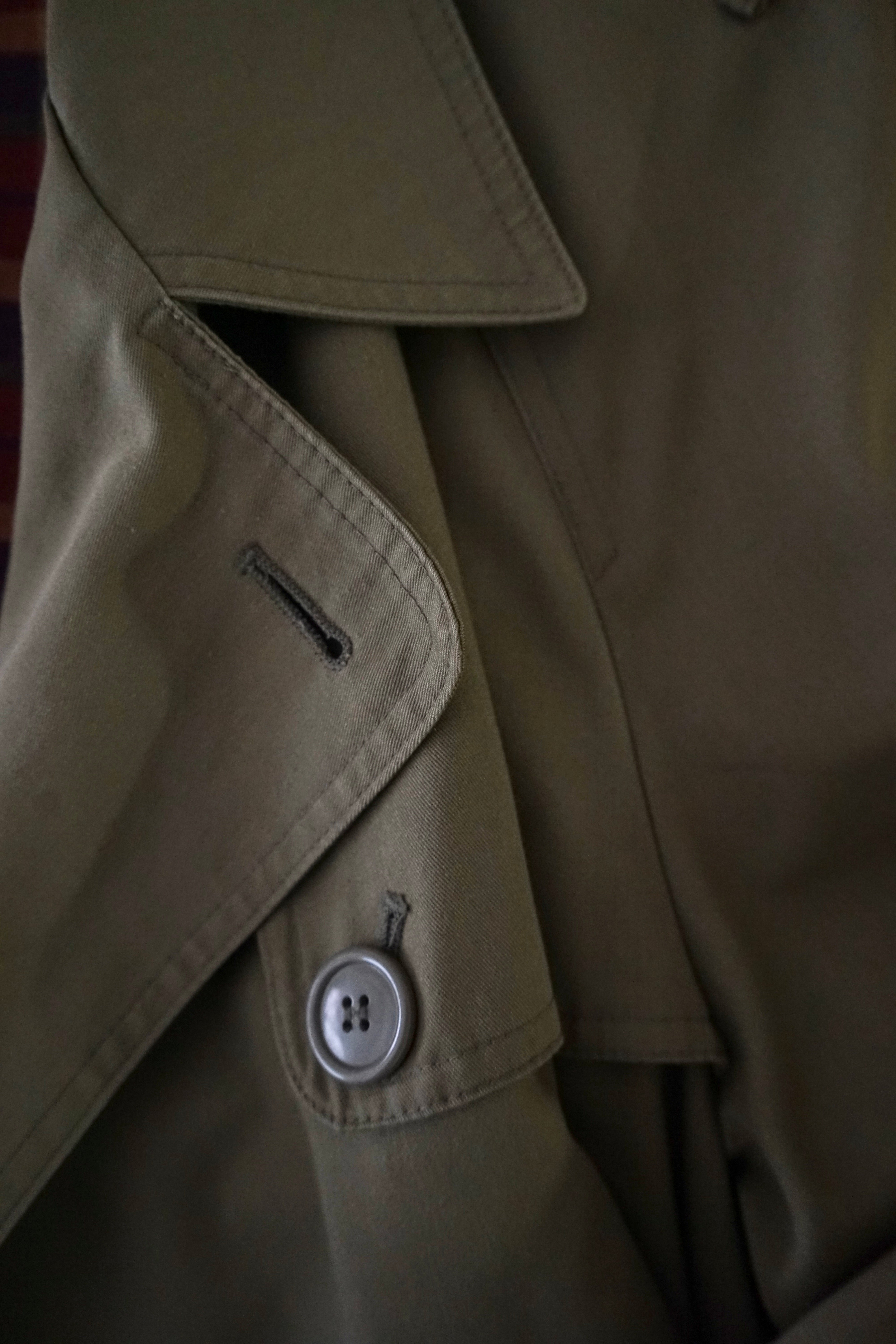 1970s Yves Saint Laurent Classic Trench Coat – comáme