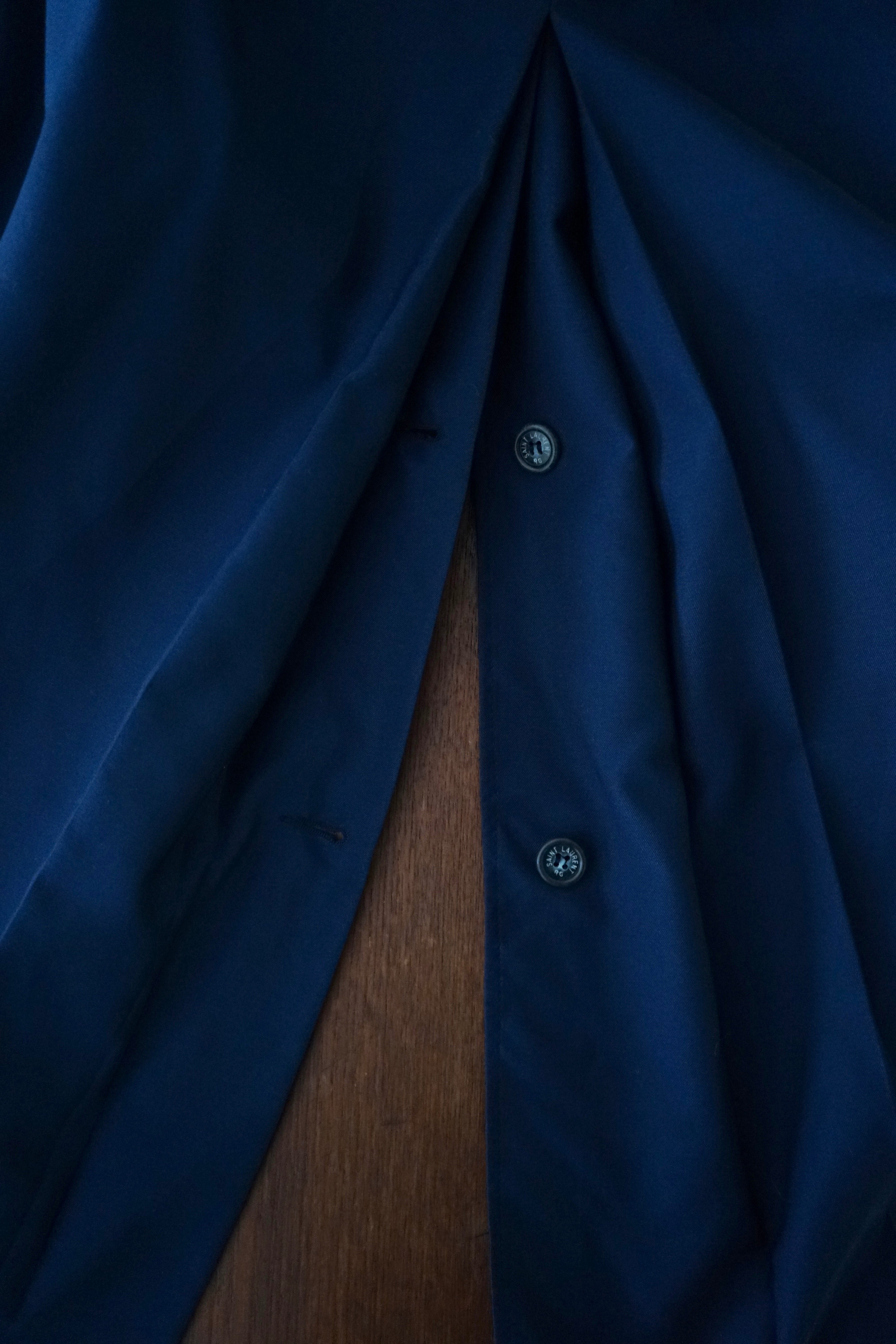 1970s Yves Saint Laurent RIVE GAUCHE “HOMME” Trench Coat – comáme