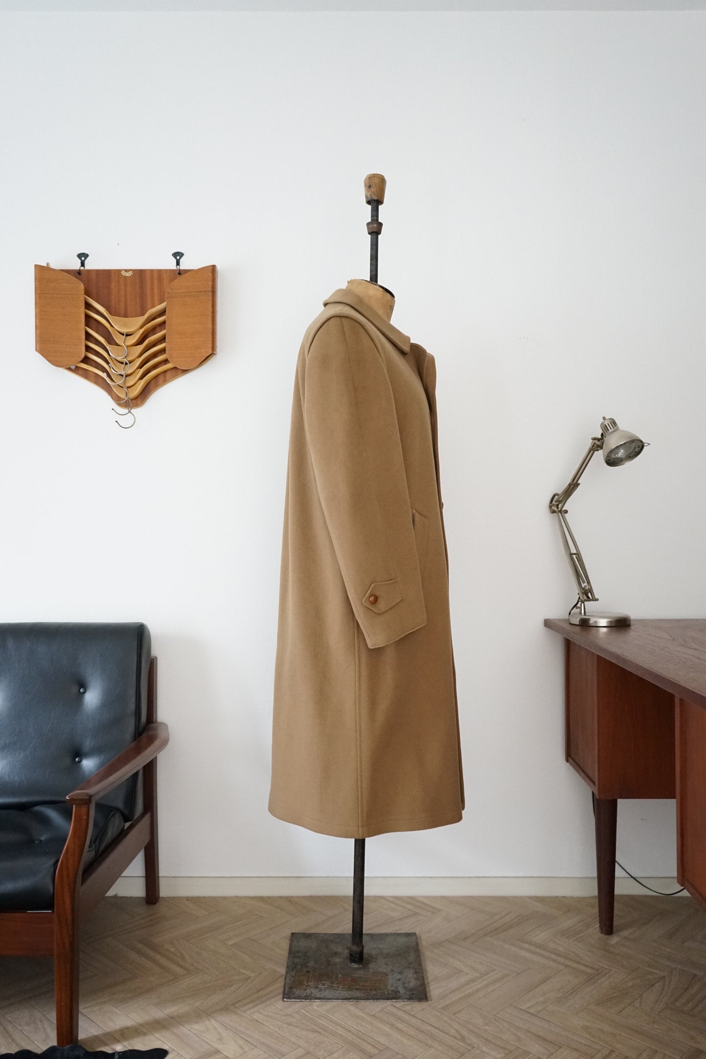 1980s Burberry "Camel" Loden Coat Made in Austria
