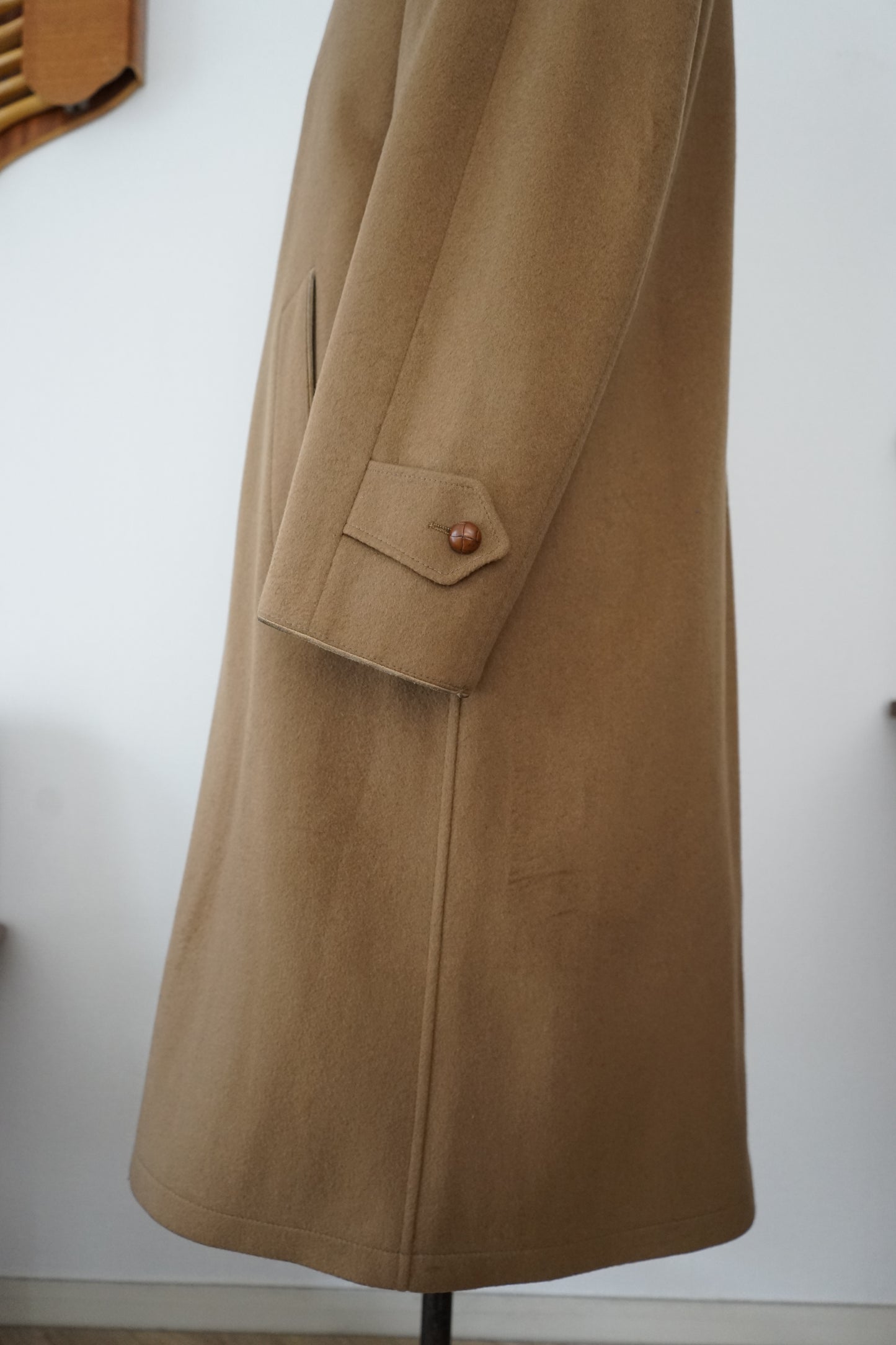 1980s Burberry "Camel" Loden Coat Made in Austria