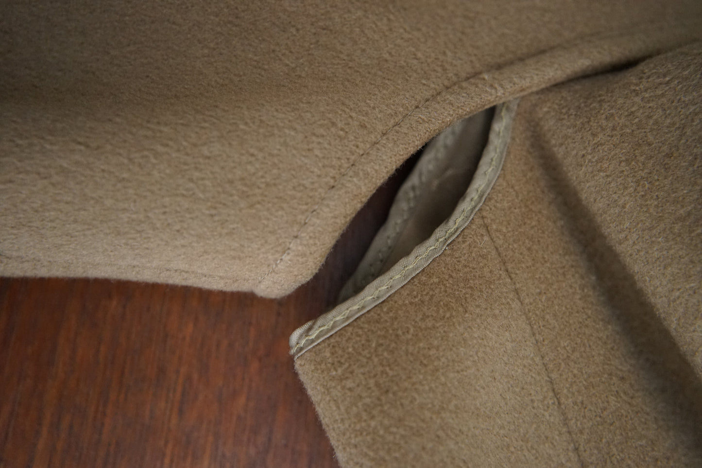 1980s Burberry "Camel" Loden Coat Made in Austria