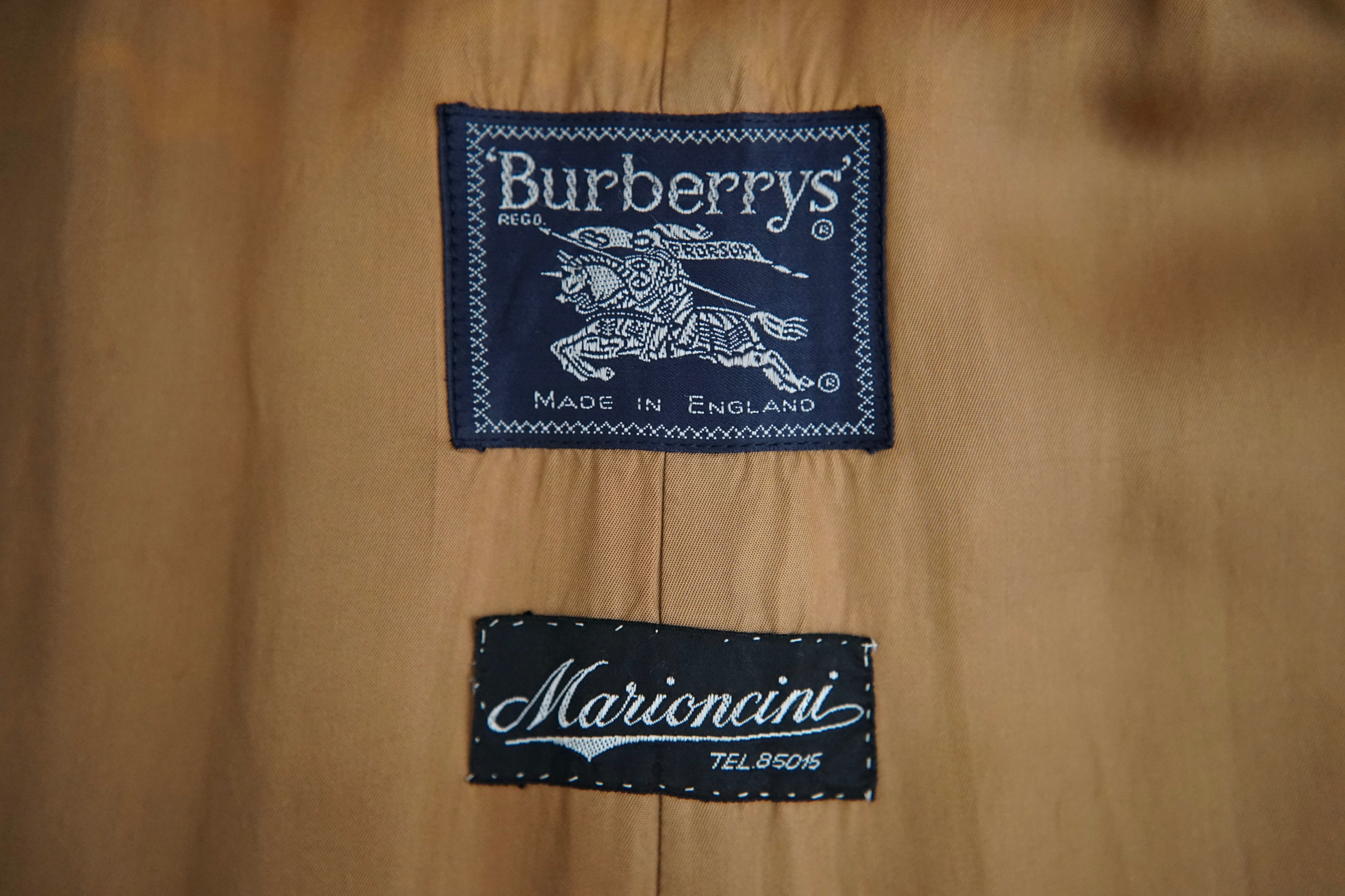 1980s Burberry × Marioncini 