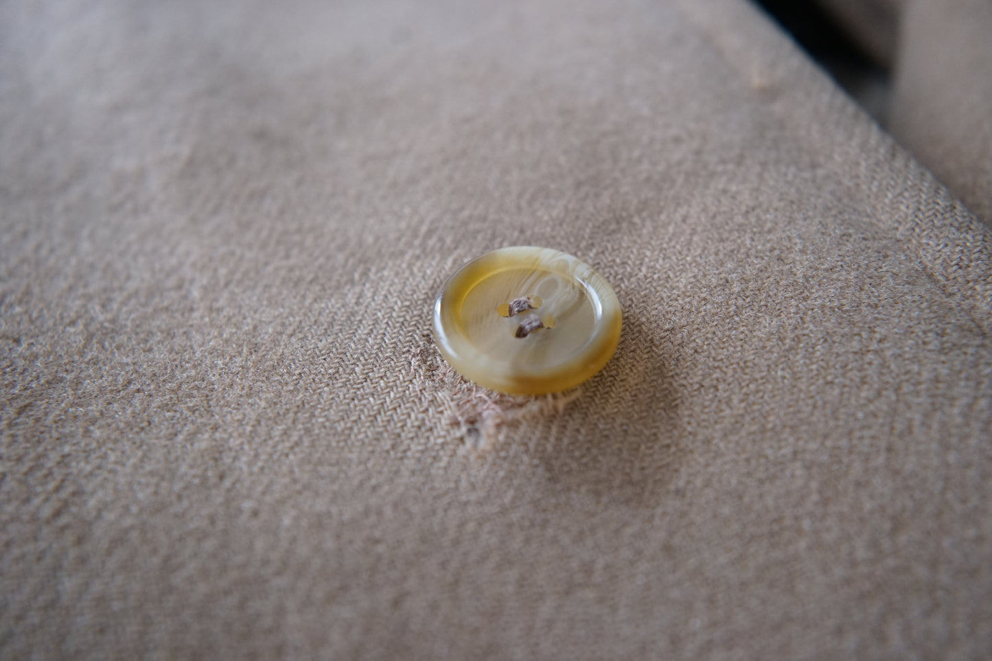 1981s Burberry × MEA Wool & Camelhair 一枚袖 Balmacaan Coat