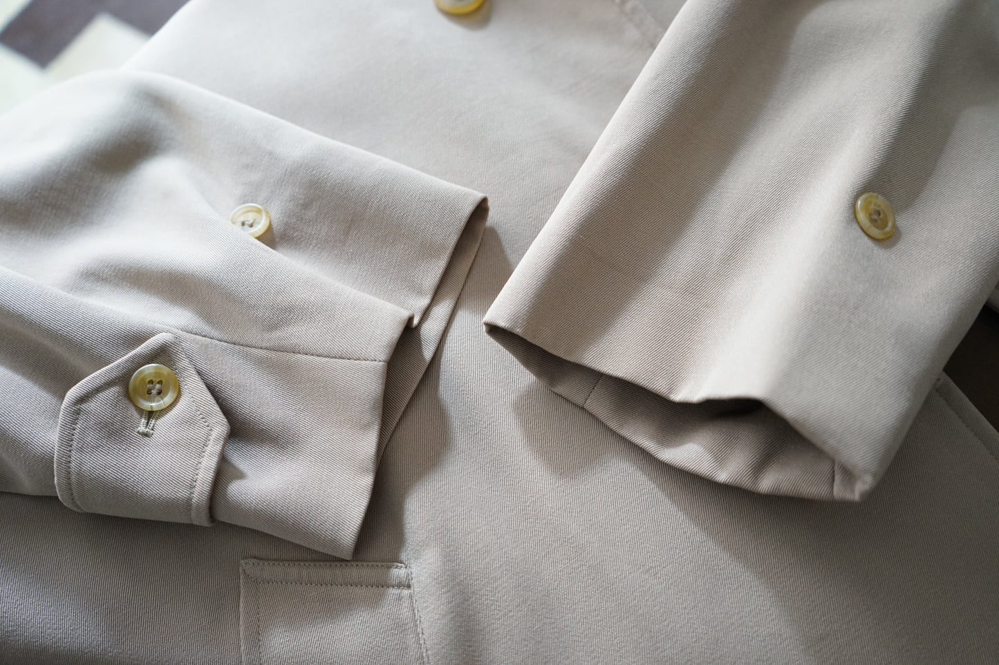 1970s Burberry "BURELLA" 一枚袖 Balmacaan Coat