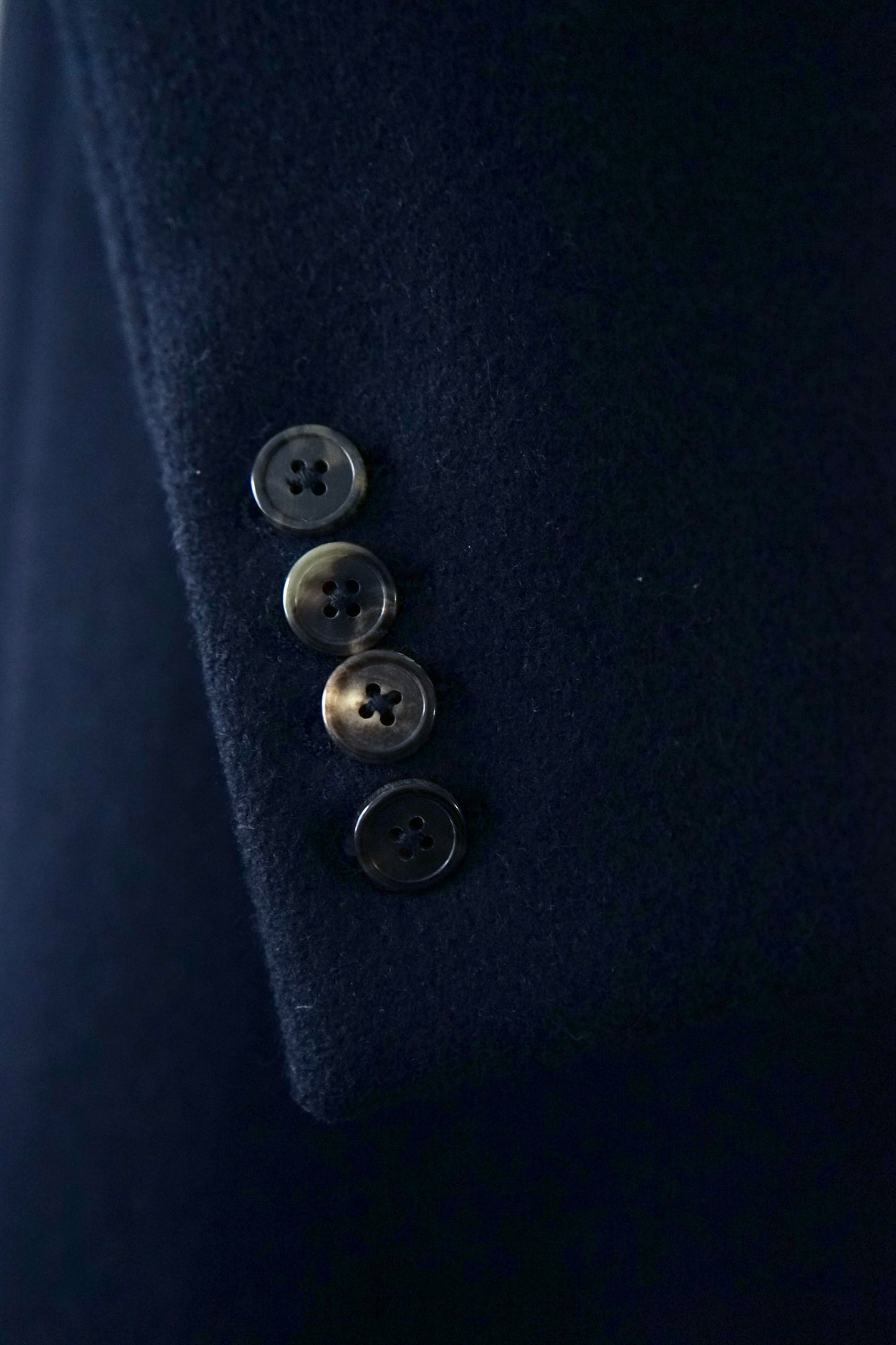 2011AW DRIES VAN NOTEN Wool Melton Chesterfield Coat