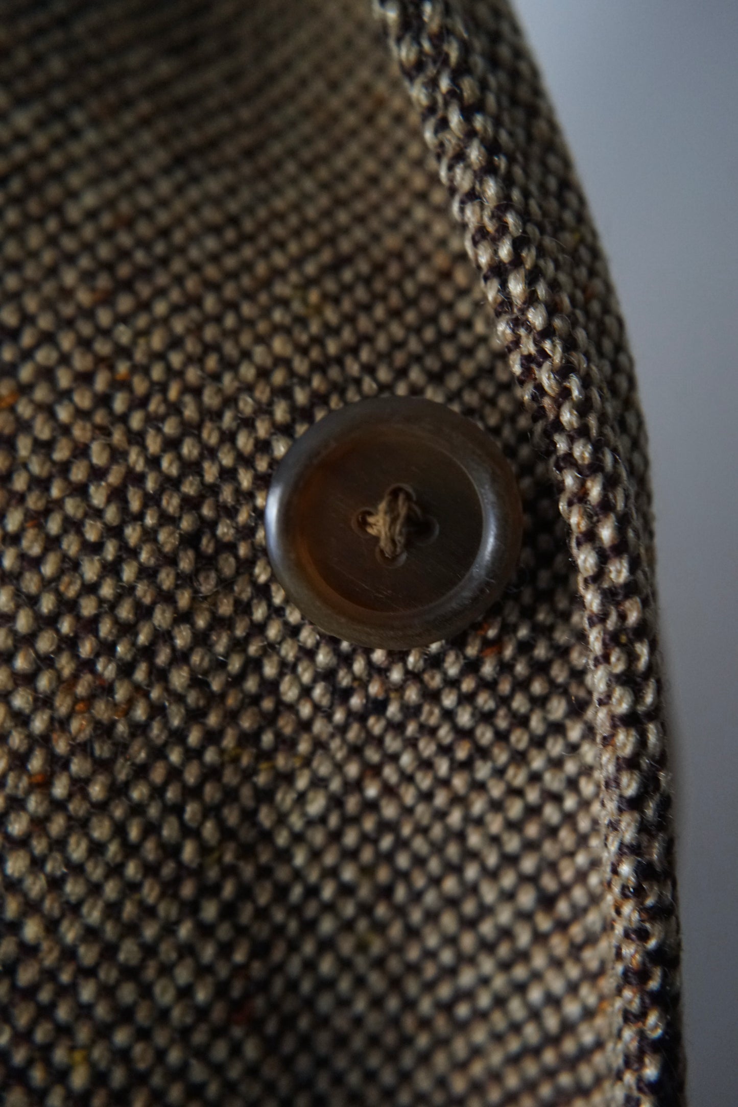 1960s Burberry Irish Tweed Balmacaan Coat