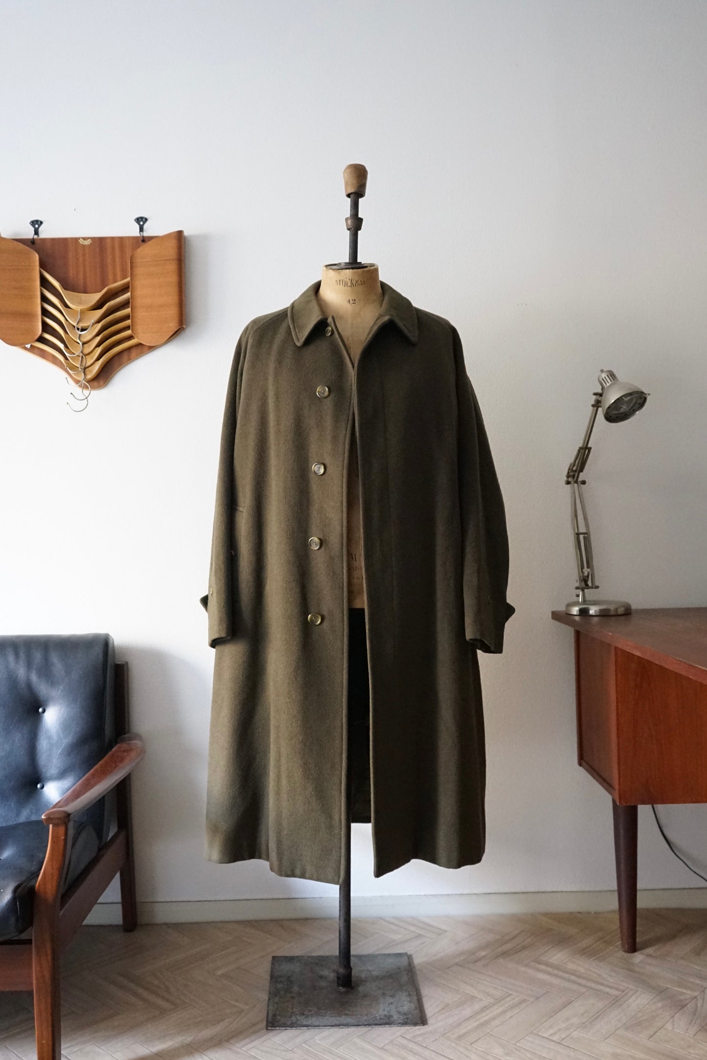 1981s Burberry × LODEN FREY "一枚袖" Balmacaan Coat