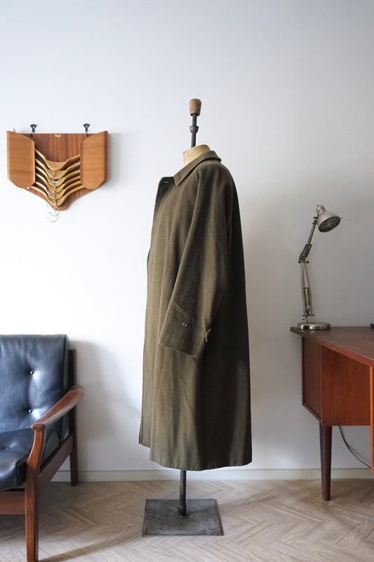 1981s Burberry × LODEN FREY "一枚袖" Balmacaan Coat