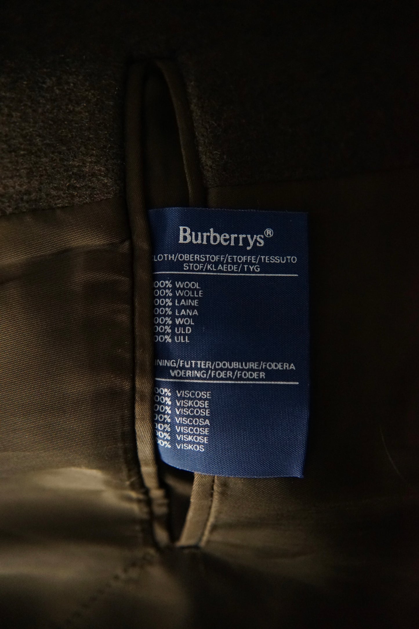 1981s Burberry × LODEN FREY "一枚袖" Balmacaan Coat