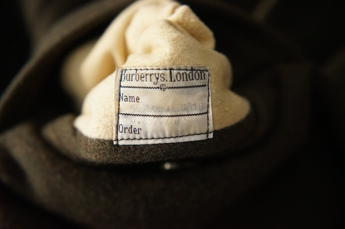 1981s Burberry × LODEN FREY "一枚袖" Balmacaan Coat