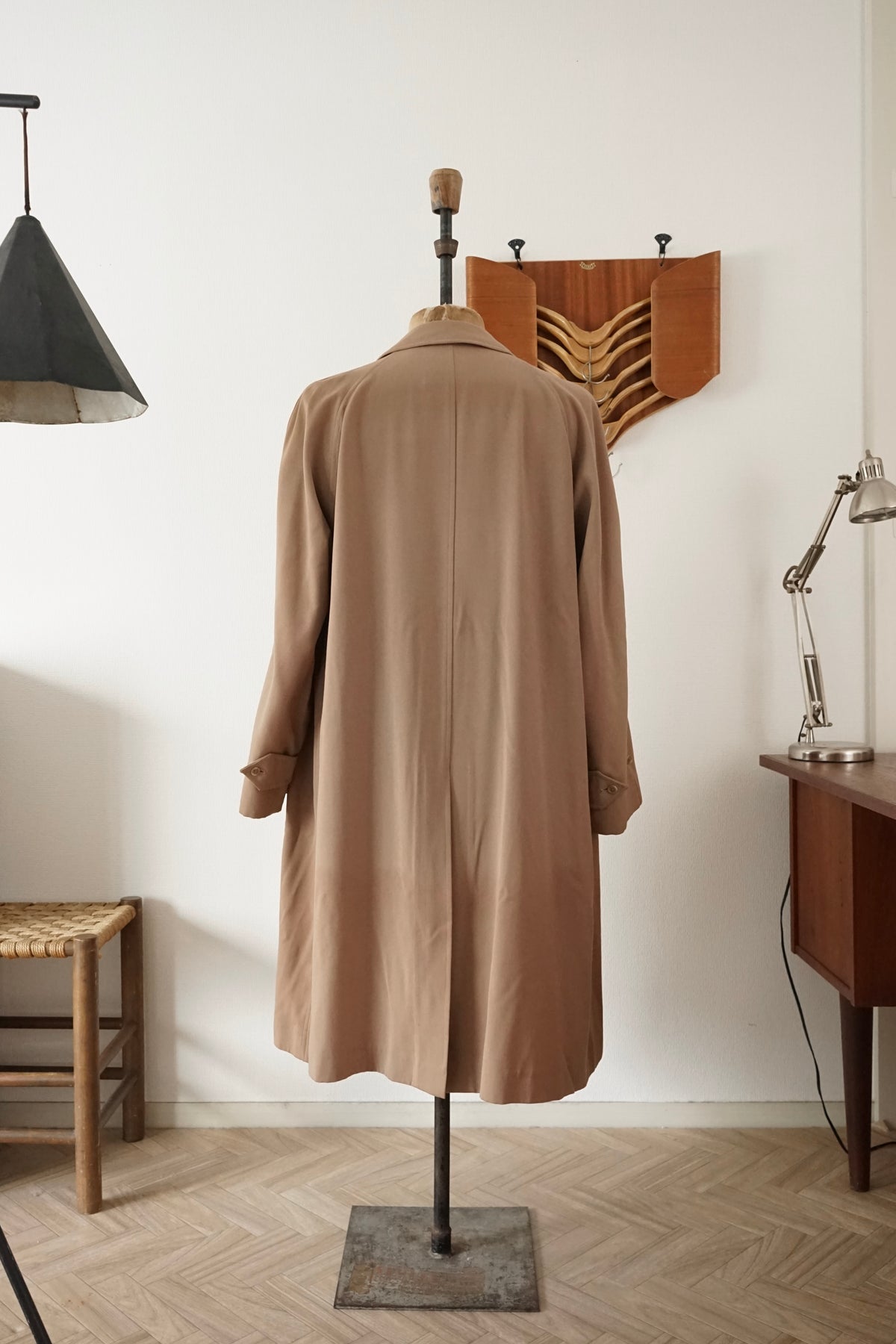 1960s Burberry “Burella" Balmacaan Coat