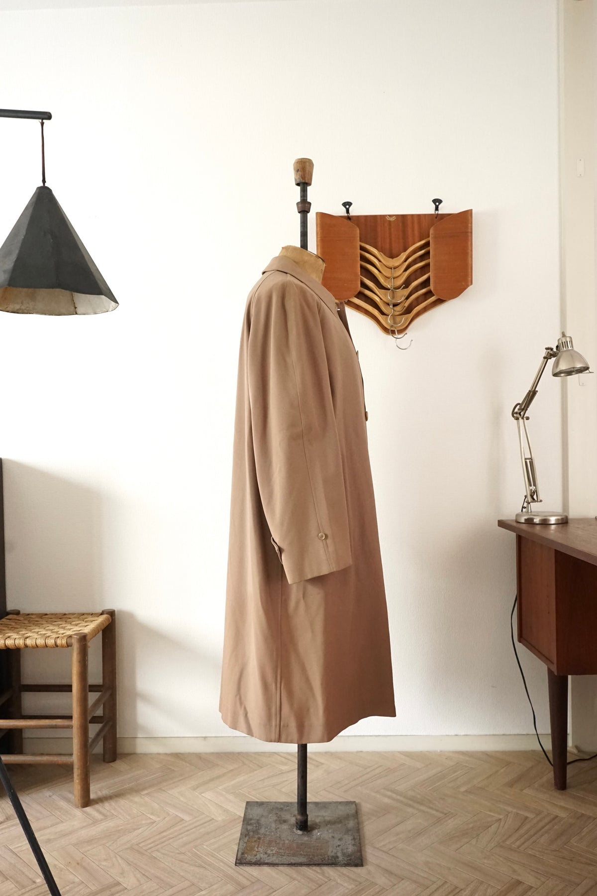 1960s Burberry “Burella" Balmacaan Coat